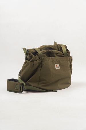 Noir Sur Blan Pet Nylon Carrier Olive