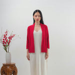 Noir Sur Blanc Tyra Cardigan Red