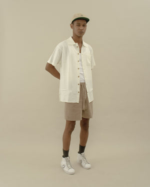 Rico Shirt Knit in Offwhite