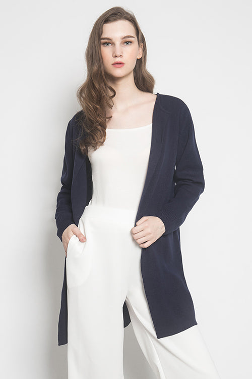 Michelle Cardigan in Navy